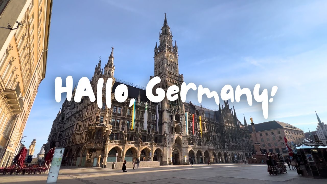 60 hours in Germany (first time here!) 🇩🇪
