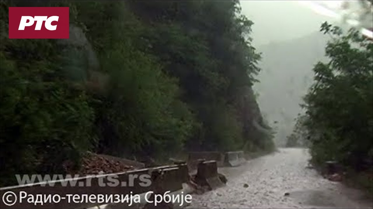 Kiša i grad veličine lešnika pogodili Ovčarsko-kablarsku klisuru