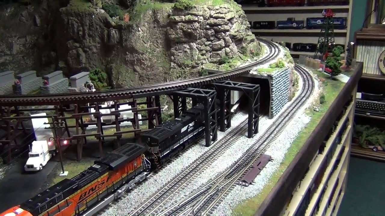 MTH DCS O Scale Train Layout Update (Winter 2015)