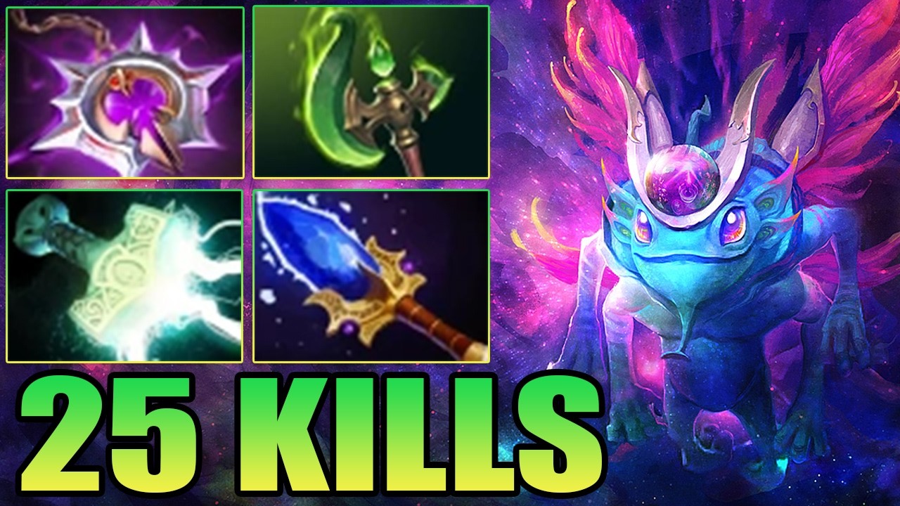 Ultra Kills  + 25 Kills Puck Dota 2 !! Puck Dota 2 Mid Pro Gameplay Tutorial Support Guide 7.40