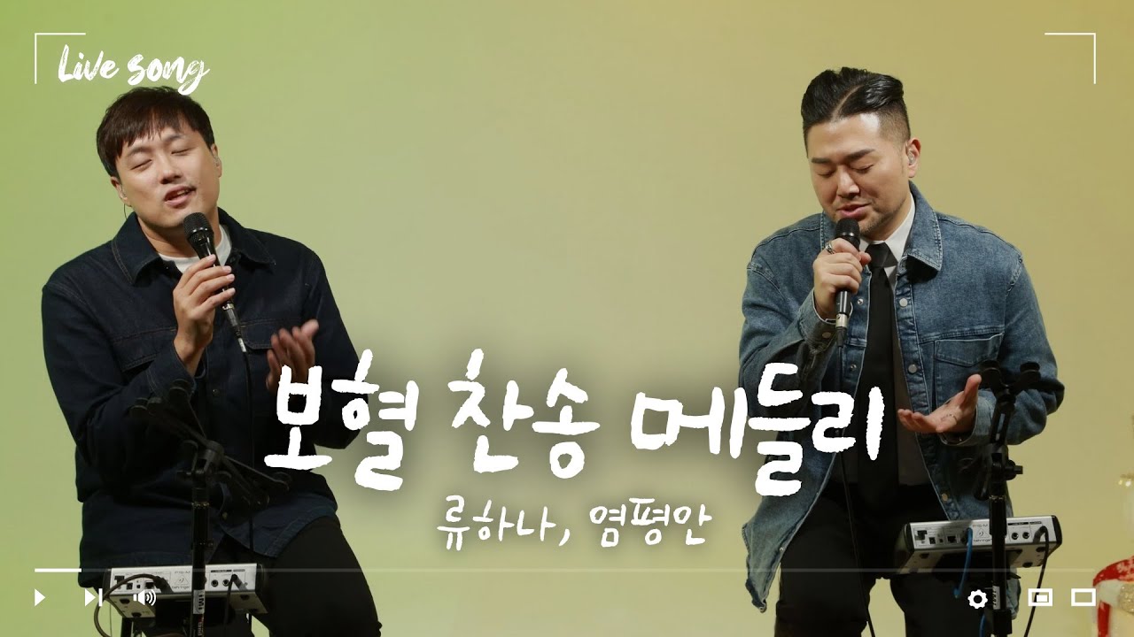 🎧 Live Song 🎧 보혈 찬송 메들리 | 류하나, 염평안 | 번개탄TV