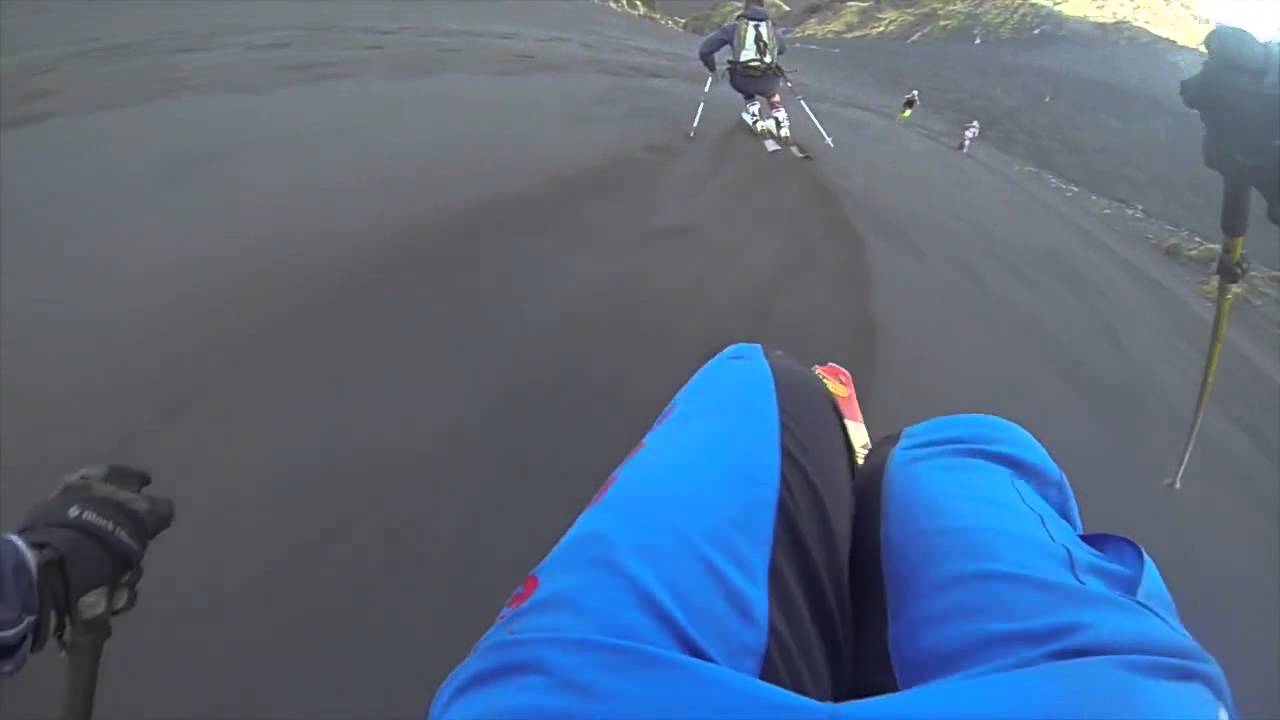 summer skiing in Etna