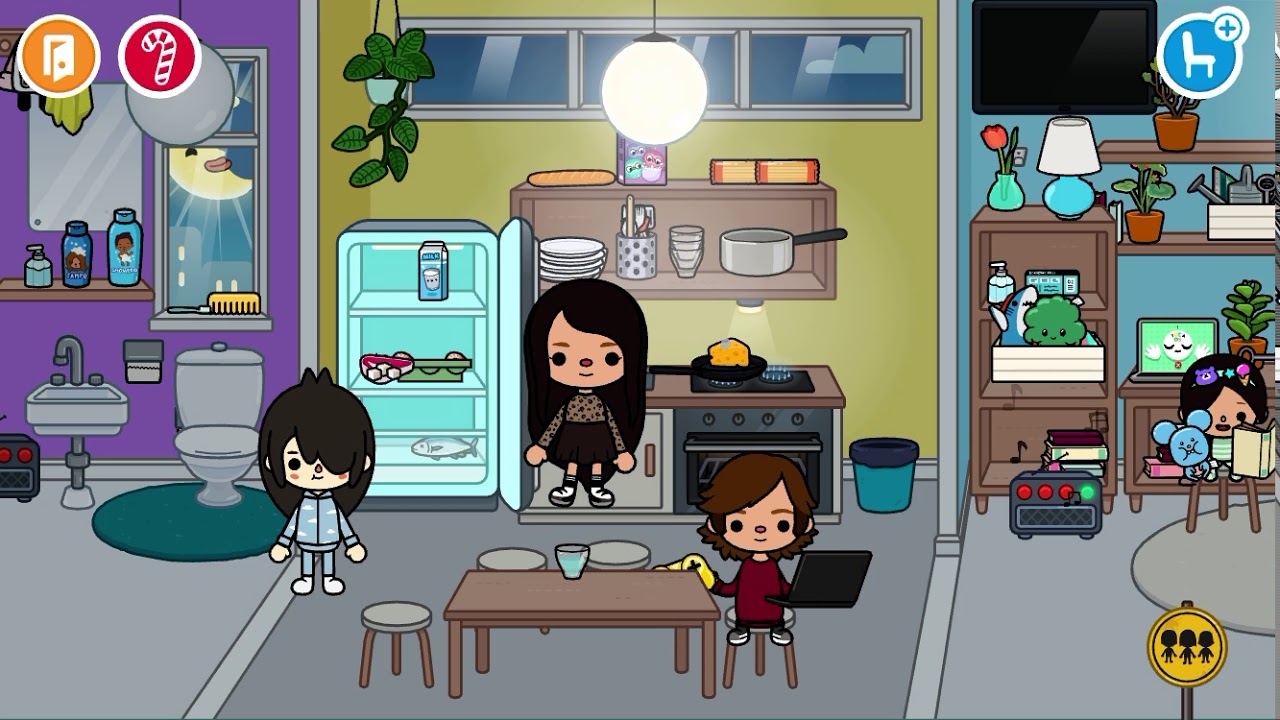 Hated child in Toca Boca part 1👍😎