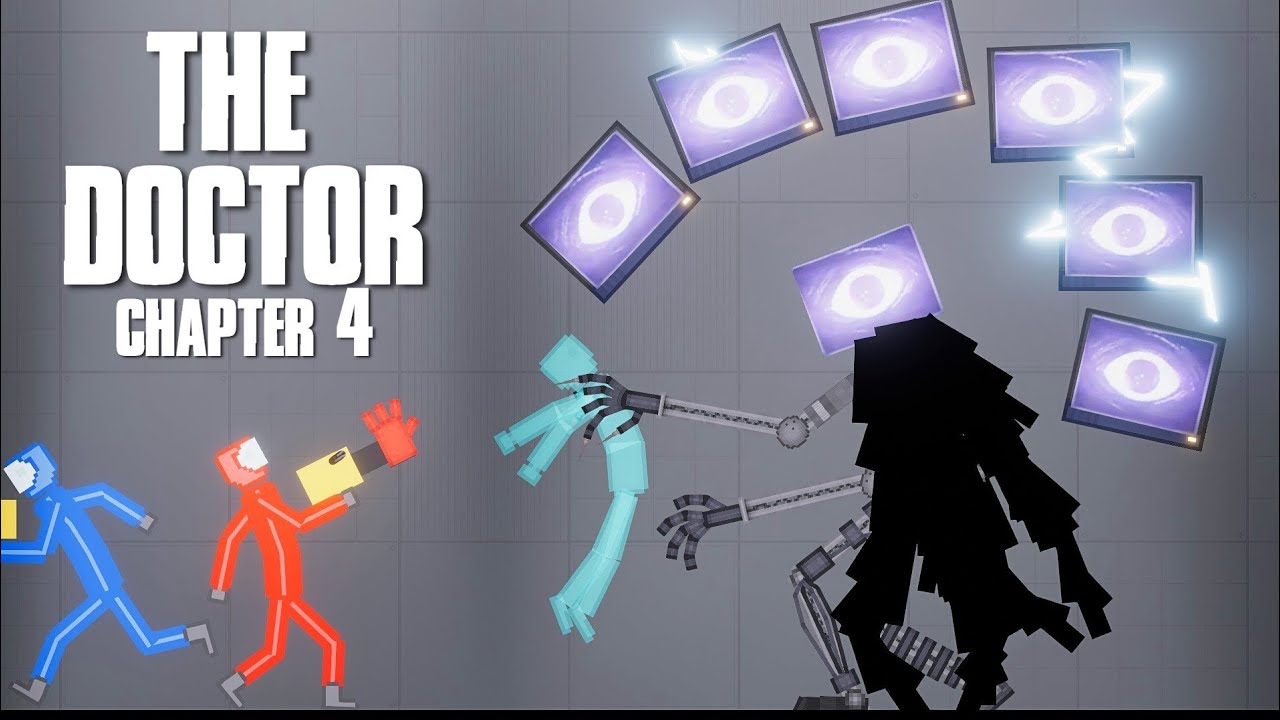 Dr.Sawyer Part.1 made The Prototype [Experiment 1006] from Human Souls - Poppy Playtime 4