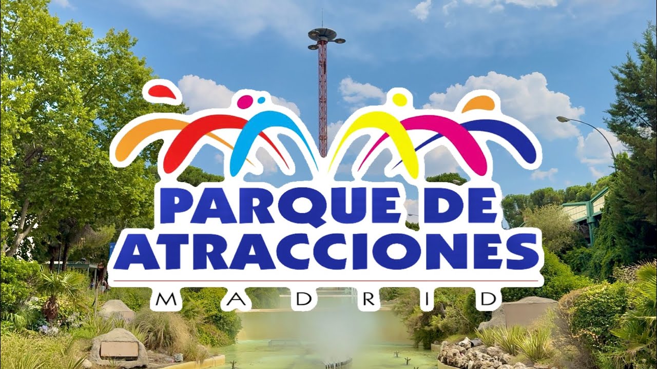 [4K] PARQUE DE ATRACCIONES DE MADRID 2025