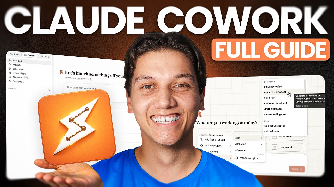 Как использовать Claude Cowork как профессионал (автоматизируйте всё)