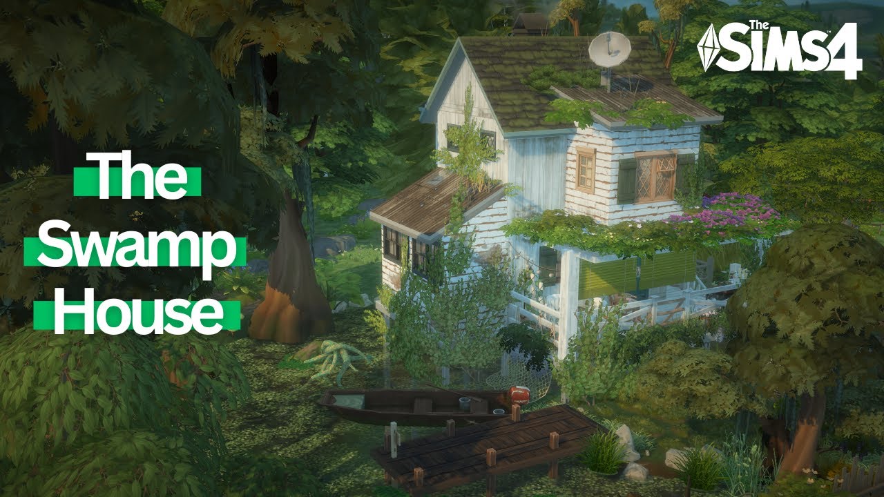 Swamp House | The Sims 4 Speed Build | No CC