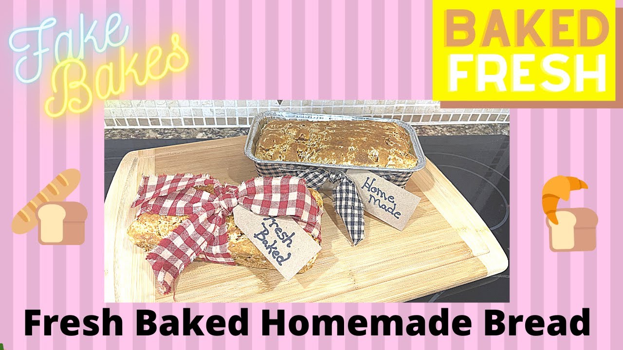 Diy Fake Bake Bread for your kitchen decoration.