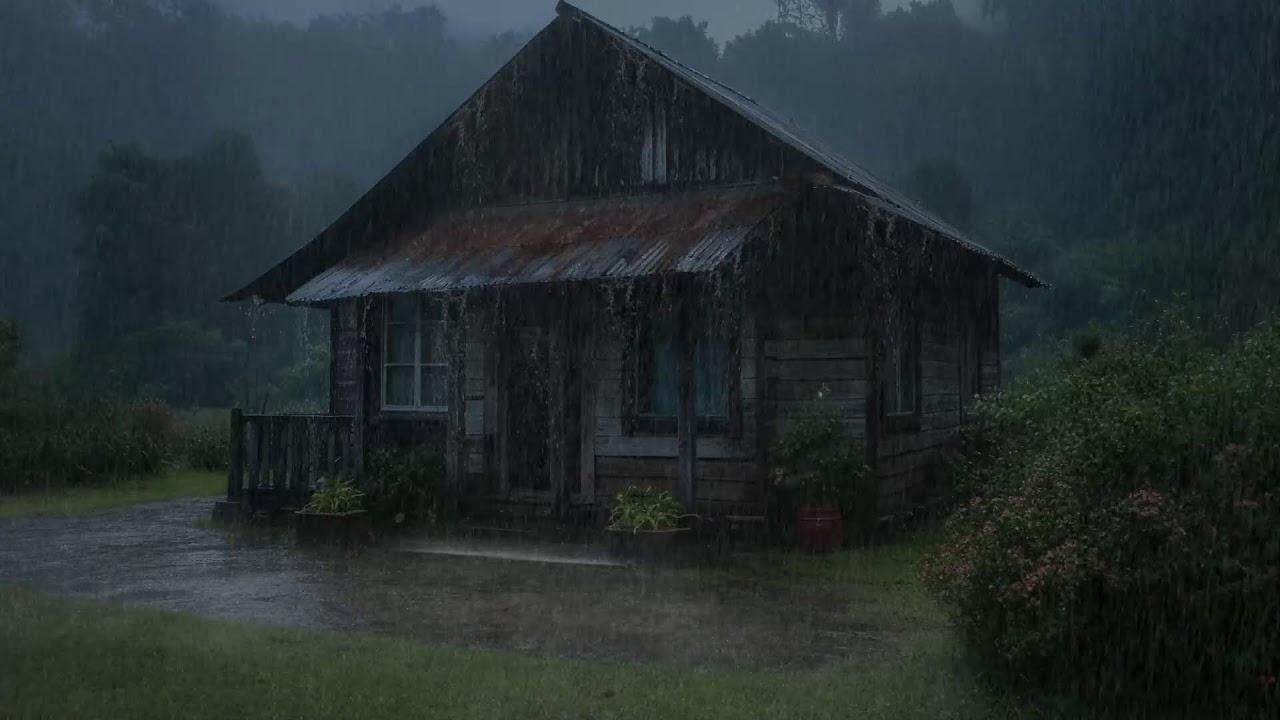 Rilassati Subito 🌙 Suoni di Pioggia per Addormentarti e Sentire la Pace 🌧️