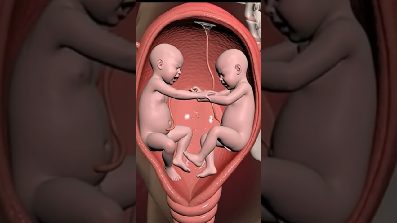 PRECIOUS MOMENTS OF TWINS FIGHT INSIDE THE WOMB, FOR SUPREMACY (3D ANIMATION)