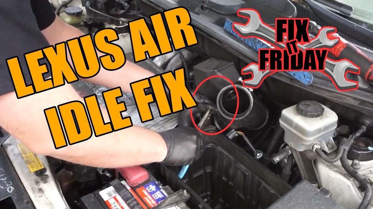 '02 Lexus RX300 Stall After Starting (Idle Air Control Valve Fix)