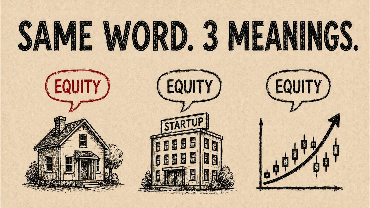 Equity Explained: Why It Means 3 Completely Different Things