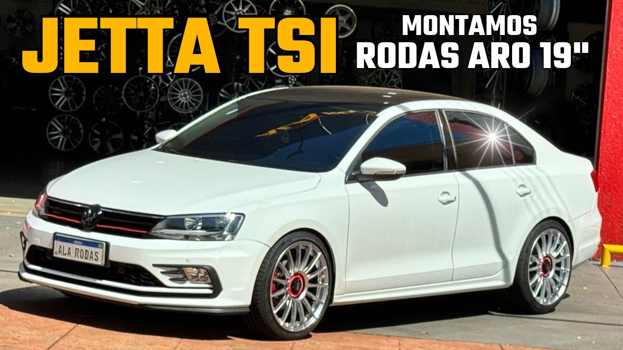 Montamos Rodas Esportivas Aro 19 no Jetta TSI 🤩 Veja só o Resultado | Ala Rodas