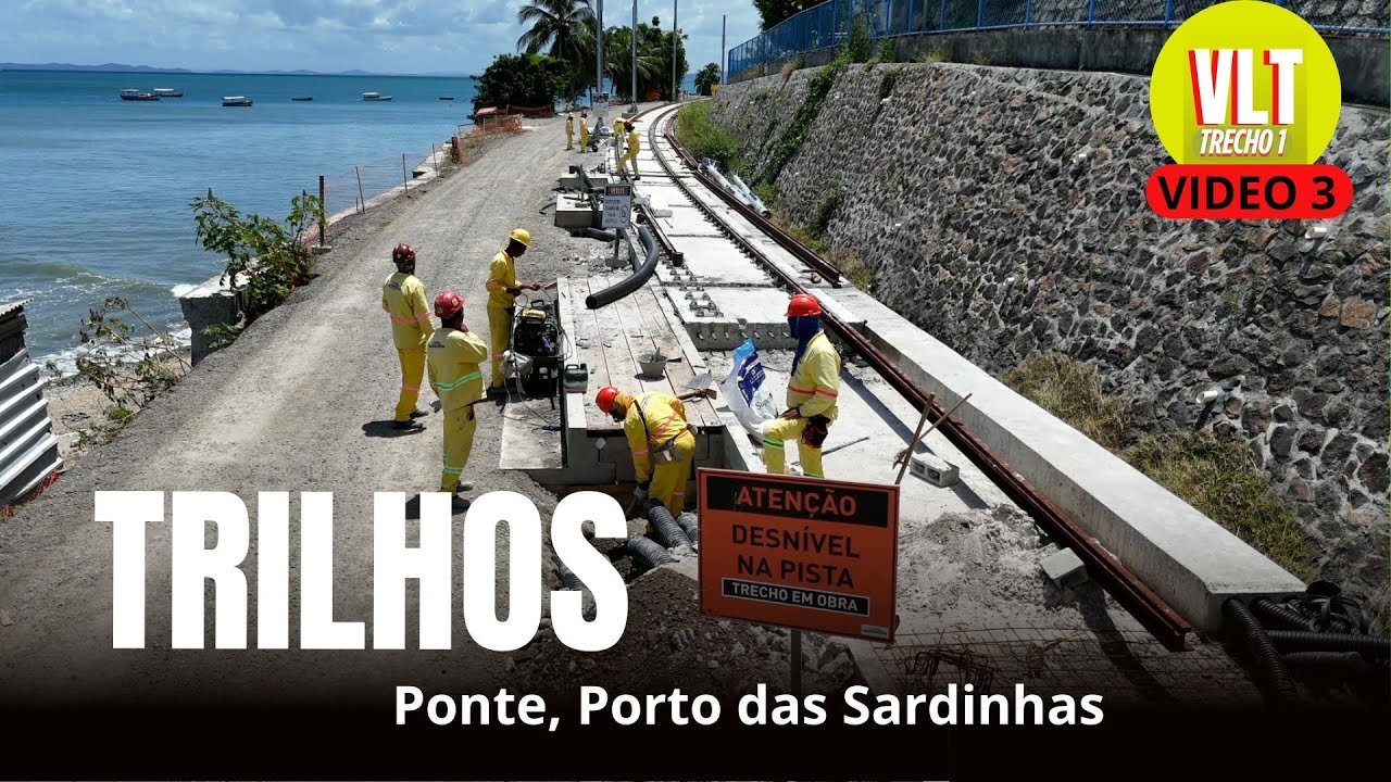 VLT  TRECHO 1 -  obras no sub&uacute;rbio