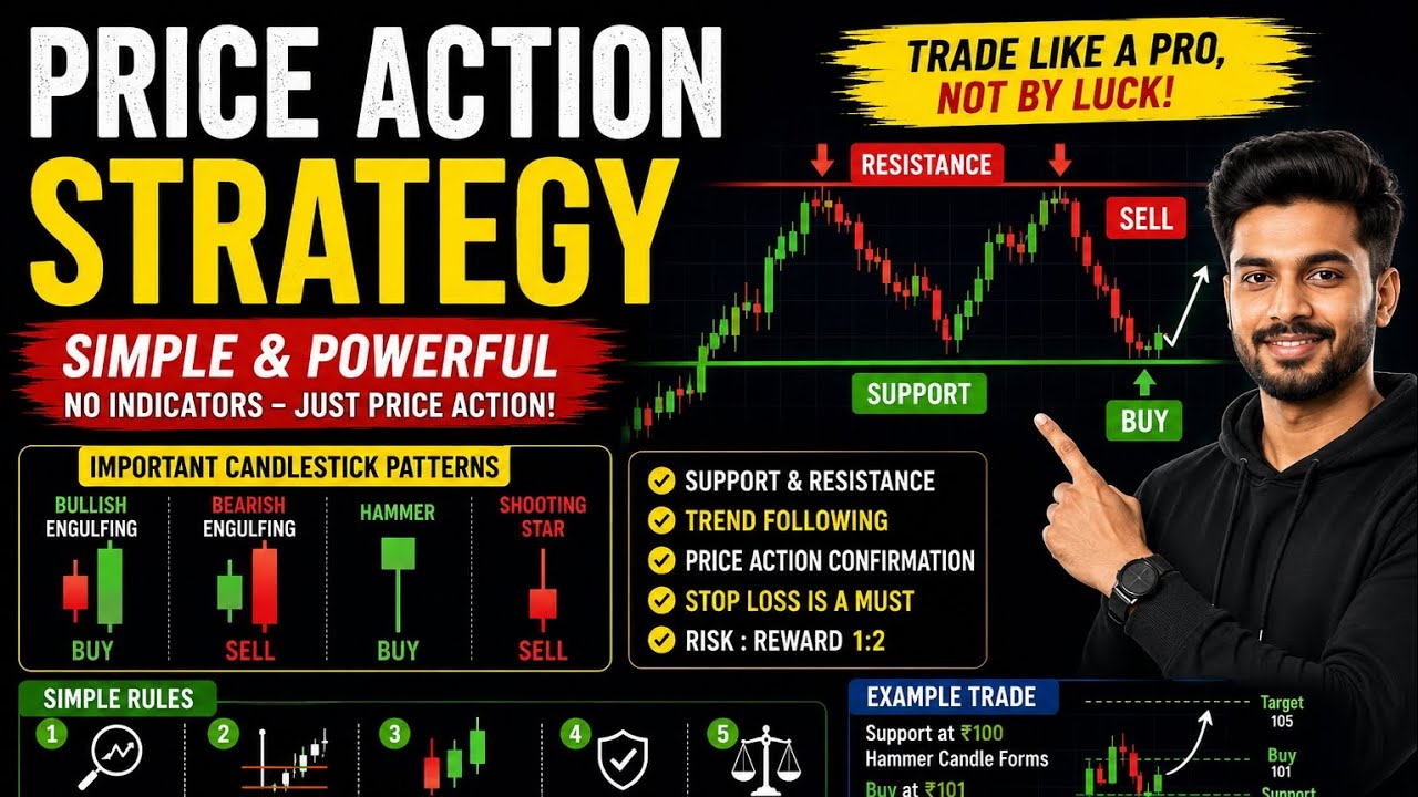 PRICE ACTION SIMPLE STRATEGY EASY#trading#priceaction#tradingstrategy #tradegurukannadiga