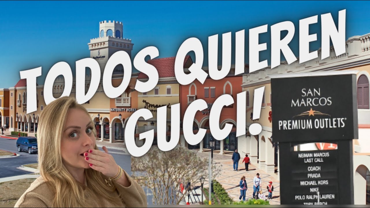 Asi De Barato Es SAN MARCOS PREMIUM OUTLET El Outlet Mas Grande De Texas Gucci Prada