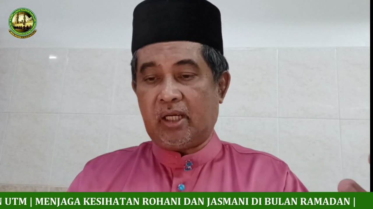Dr. Nik Mohd Zaim bin Ab Rahim | Tazkirah Ramadhan 1447H/2026
