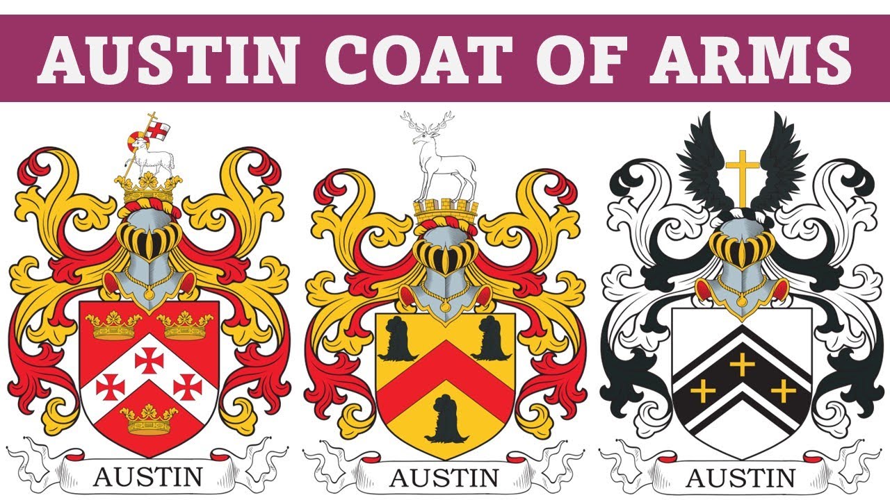 Austin Coat of Arms & Family Crest - Symbols, Bearers, History
