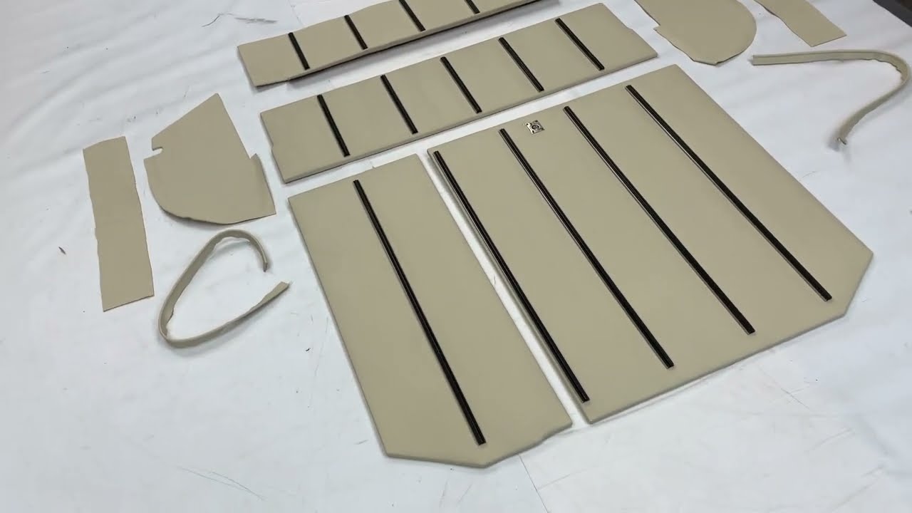 Jaguar E-Type 2+2 Rear Luggage Floor Kit | Full Leather Upgrade | Talkin' Trim w/ J-Skin