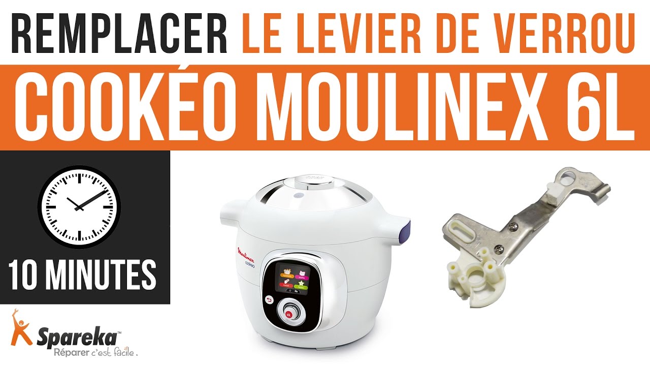 Comment changer le levier de verrou de votre Cookéo Moulinex ?