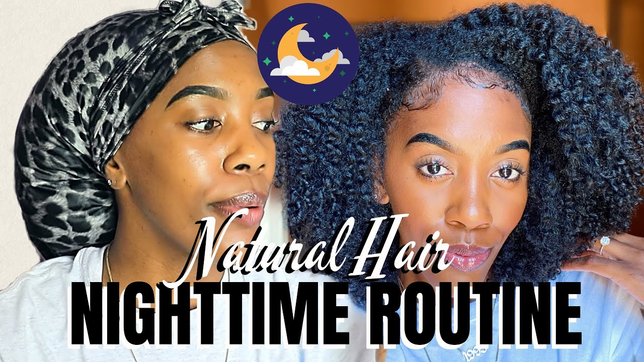 MY NATURAL HAIR NIGHTTIME ROUTINE + EXCITING ANNOUNCEMENT FOR THE FAM!! TWISTOUT 201 EP 6