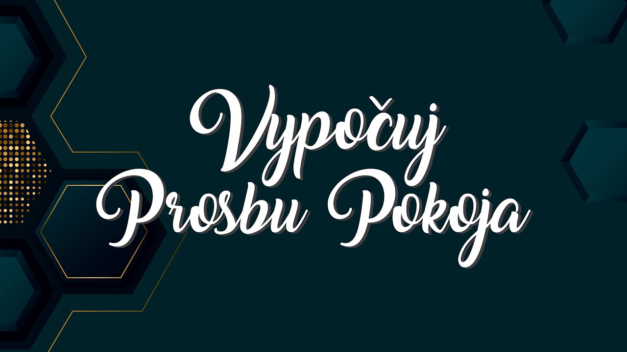 Vypočuj prosbu pokoja - Koncert Poprad 30.11.2024