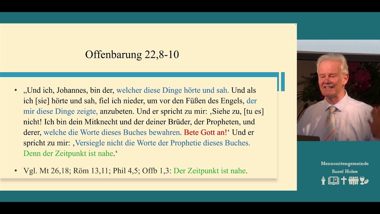 Komme bald, Herr Jesus! Der Abschluss der Johannesoffenbarung – Offb 22,6-21