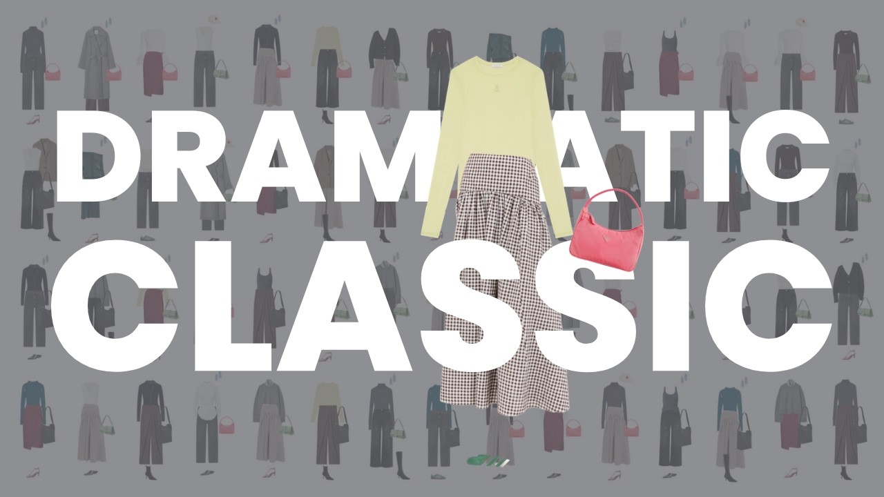 YOU VOTED! Dramatic Classic + Summer Capsule Wardrobe