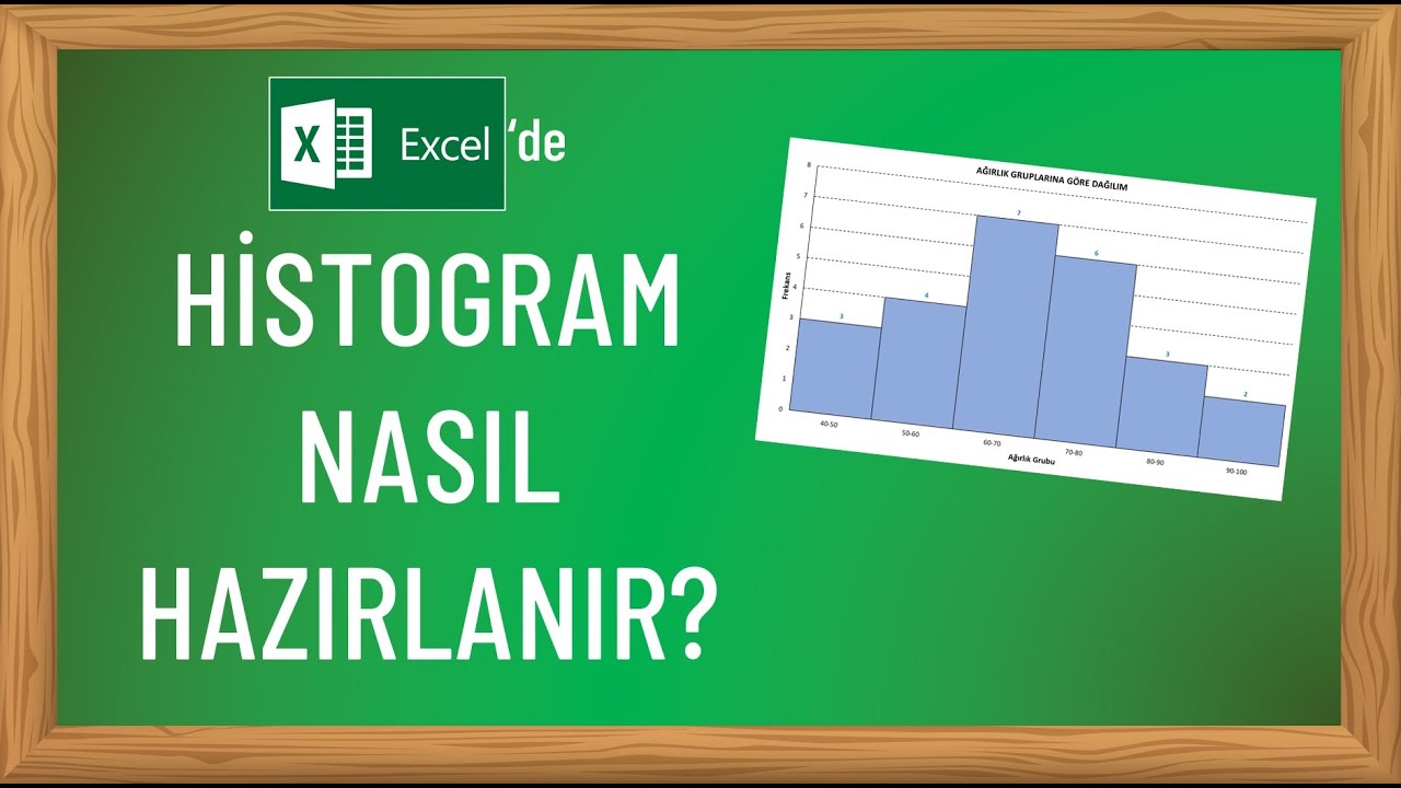 Excel'de histogram nasıl hazırlanır?