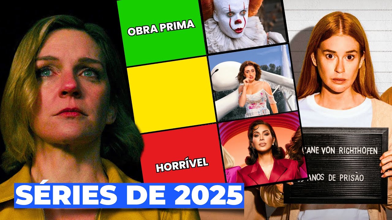 MELHORES E PIORES SÉRIES DE 2025: TIER LIST RANQUEANDO AS NOVAS SÉRIES DO ANO
