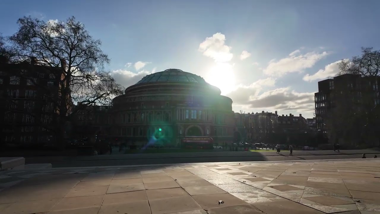 Exploring Kensington Gardens in London | Scenic 4K Walk by Royal Albert Hall