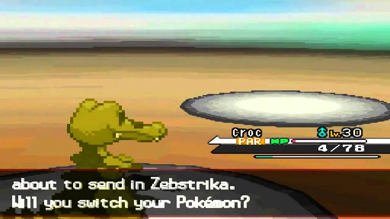 Pokémon White Part 22 - Gym Leader Elesa of Nimbasa City