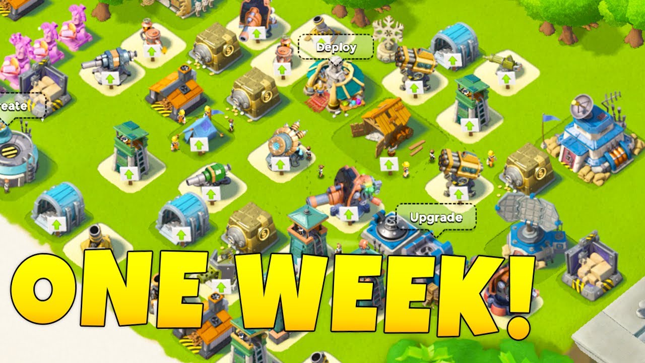 I quit Boom Beach for a week... and now we are back!