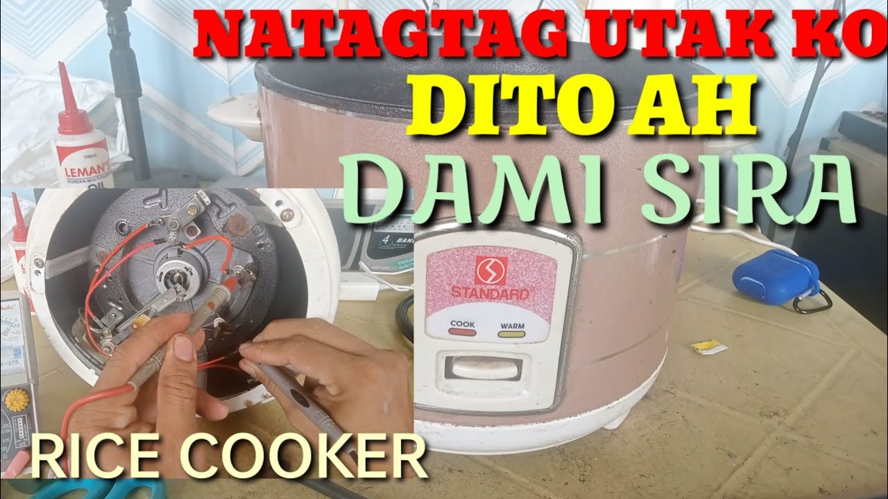 BAKIT NASA COOK ANG ILAW NG RICE COOKER||BAKIT LAGING SUNOG ANG SINAING