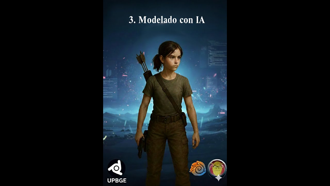 3. UPBGE modelado con IA