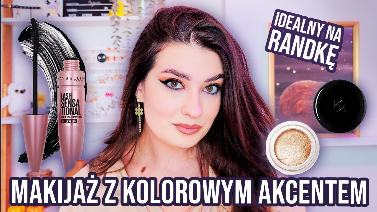 Makijaż na randkę? Da się zrobić! Wersja kolorowa, żeby nie było tak poważnie!