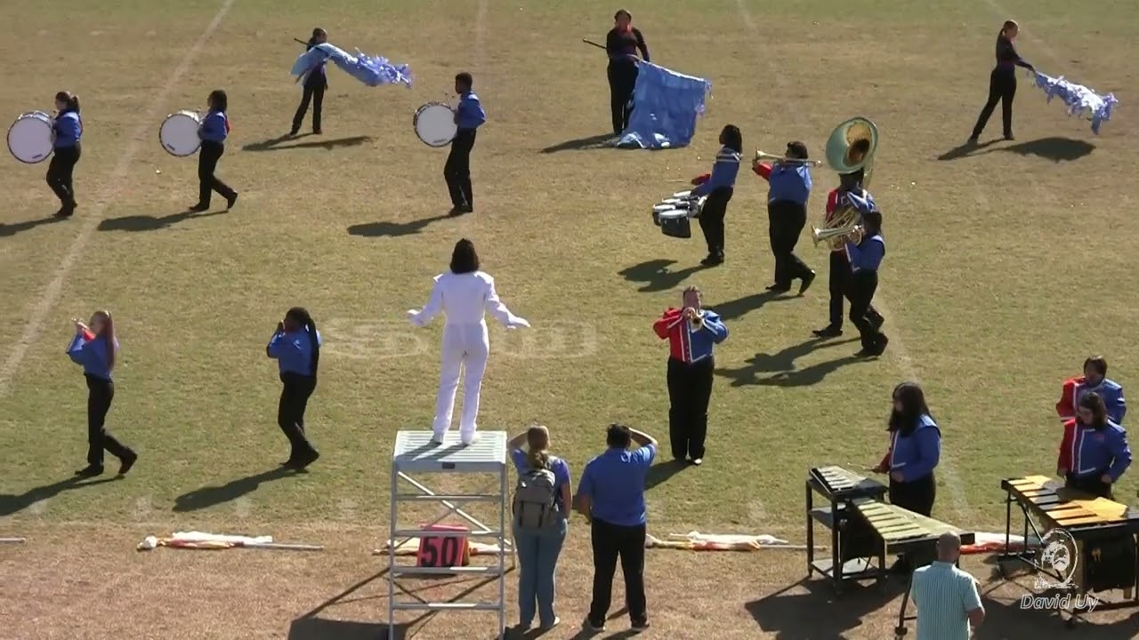 Robert B. Glenn High School Marching Band at Northwest Guilford High School 10/28/2023