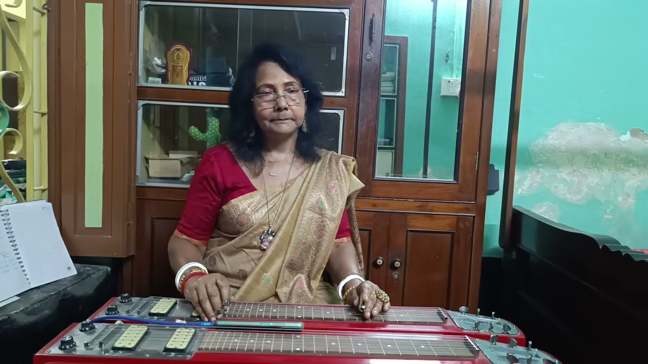 Ke tumi tandra harani | Manna Dey | Hawaiian Guitar | Jhuma Pal