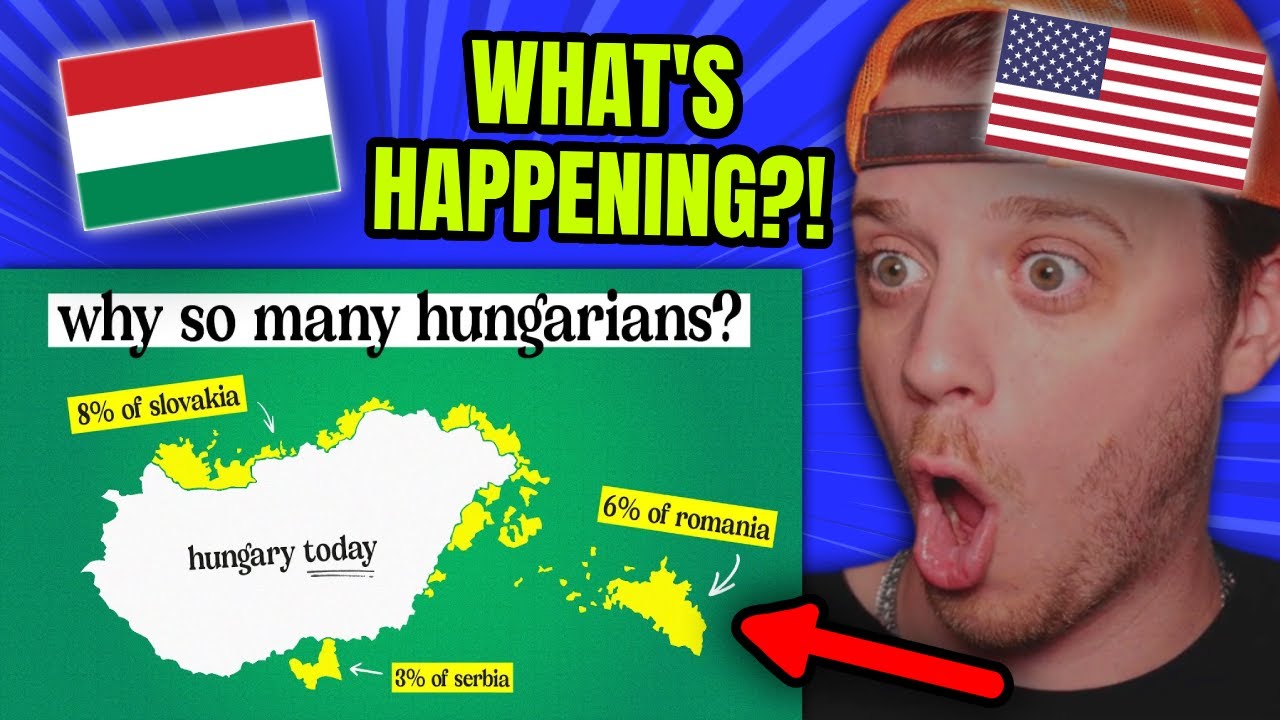 American Reacts to Why So Many Hungarians In Slovakia & Romania?