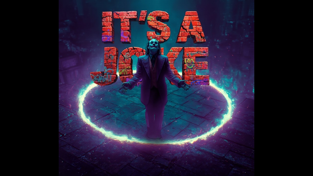 I laugh because you think it’s a joke  Joker Tribute