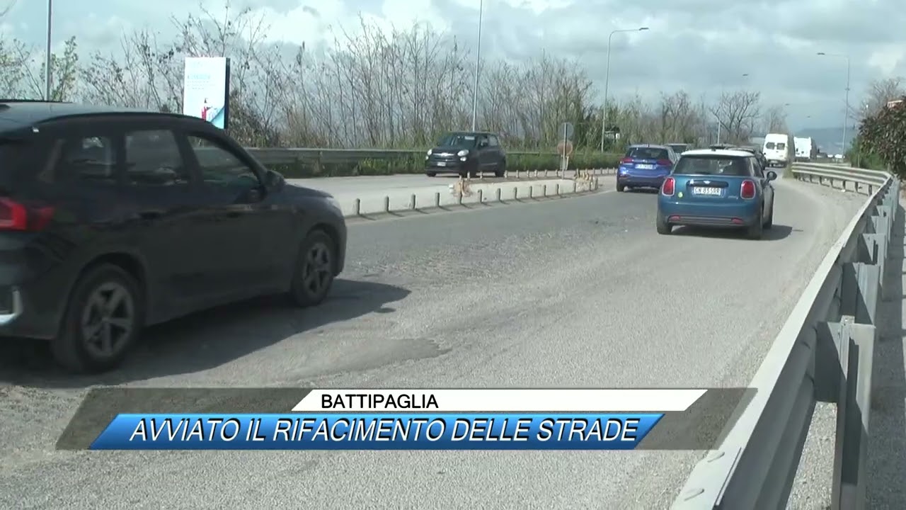 ✅ BATTIPAGLIA, AVVIATO IL RIFACIMENTO DELLE STRADE |SUD TV 114|