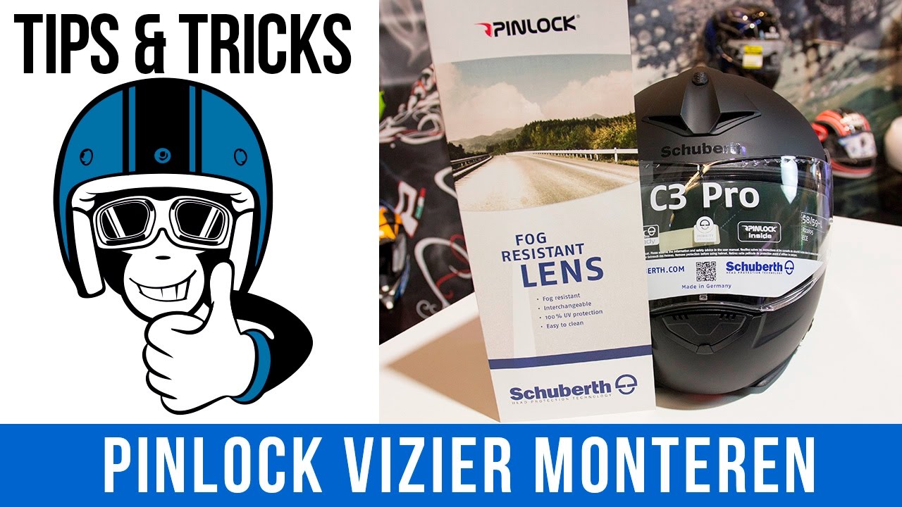 Hoe monteer ik een Pinlock vizier? | Voordeelhelmen
