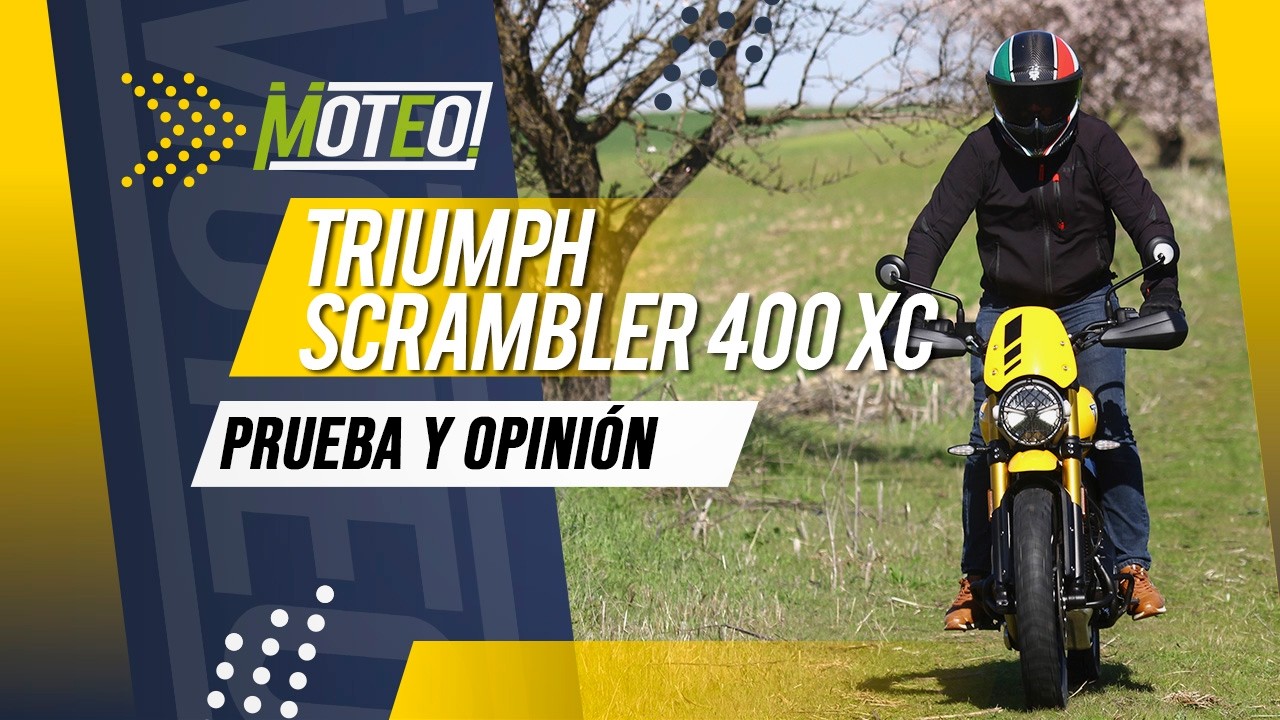 Prueba Triumph Scrambler 400 XC: la scrambler pequeña con espíritu grande