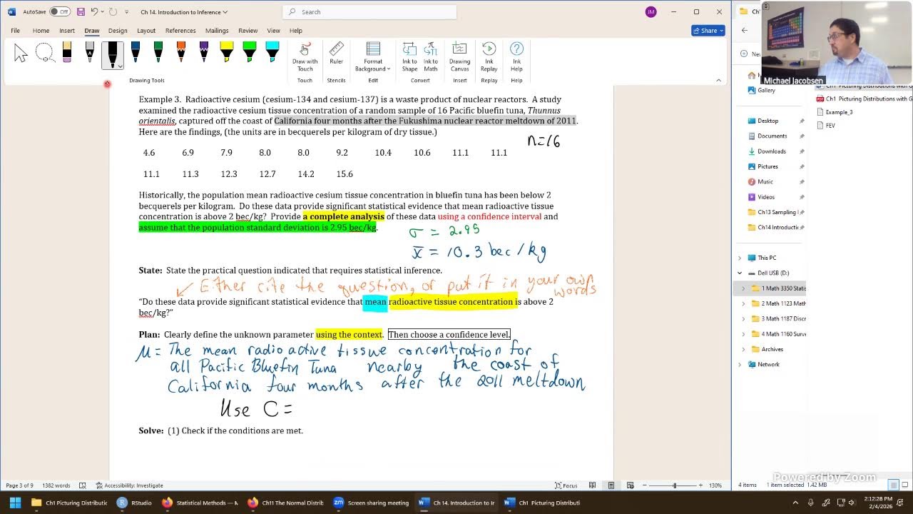 Math 3350 - 4 February 2026 - Chapters 13 and 14