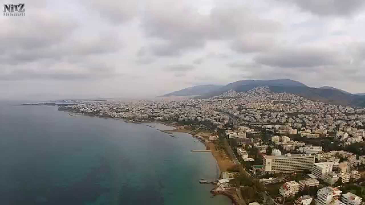 &Pi;&alpha;&rho;&alpha;&lambda;ί&alpha; &Kappa;&alpha;&beta;&omicron;ύ&rho;&iota; | Kavouri Beach | Greece | Phantom 2 Vision plus..