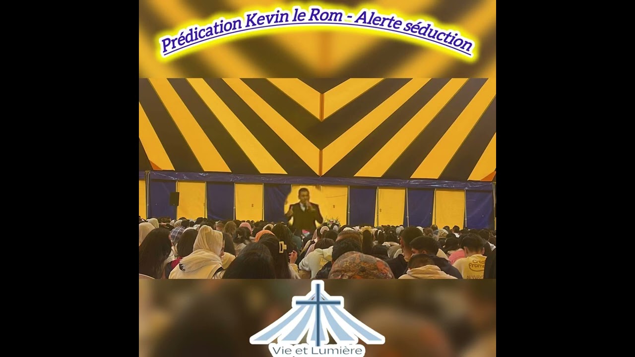 Prédication ( Kevin le Rom ) Kevin Demeter || Alerte Séduction || Vie et Lumière || GIEN NEVOY 2024