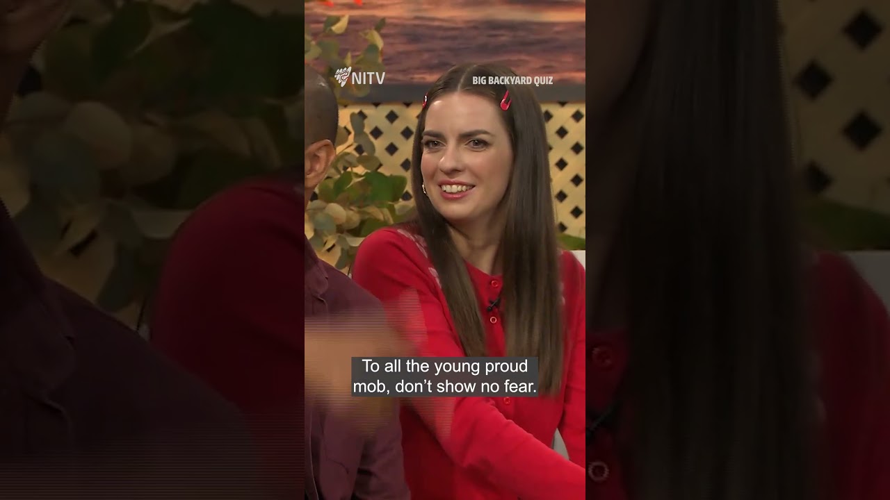 Talk about saying it wit ya chest bred! | Big Backyard Quiz | NITV