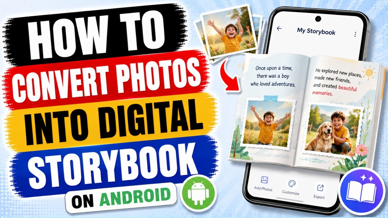 Как превратить ваши фотографии в цифровую книгу с историями на устройствах Android