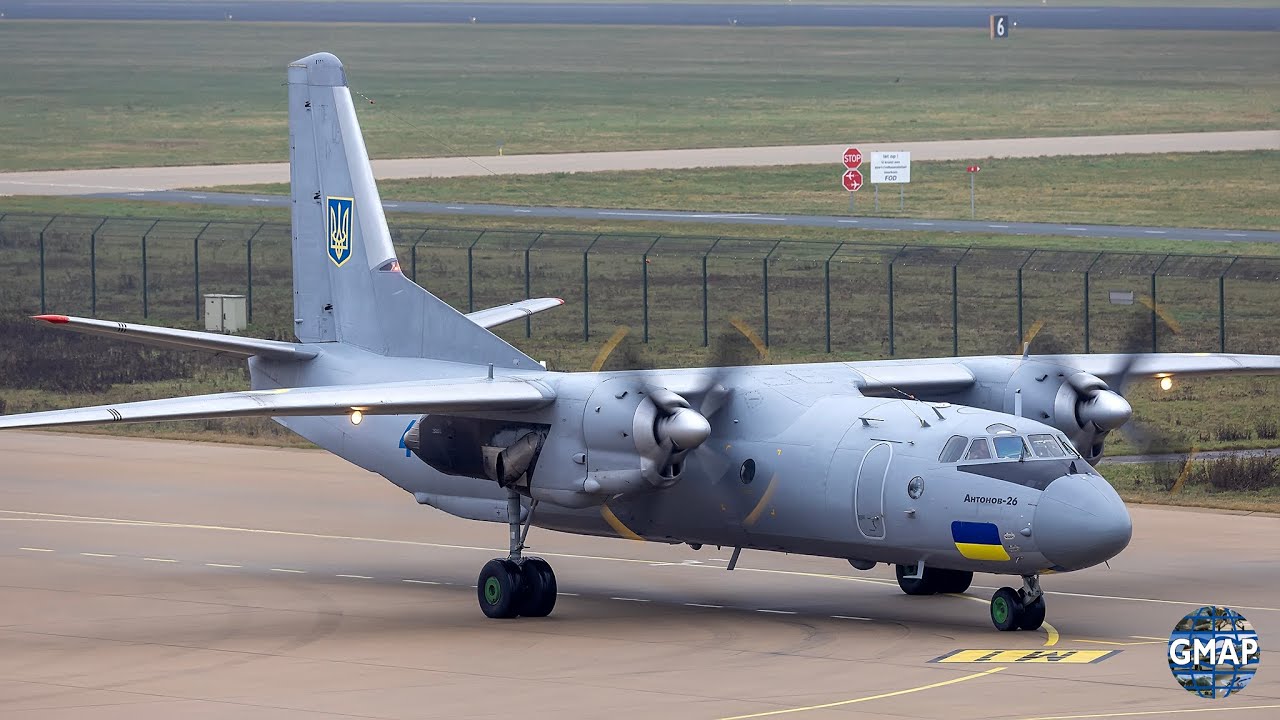 [4K] Antonov AN-26 Ukraine Air Force #antonov #ukraine