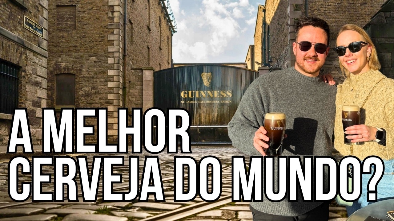 Visitamos a FÁBRICA DA GUINNESS em DUBLIN!